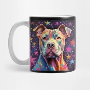 Staffy Painting Mug